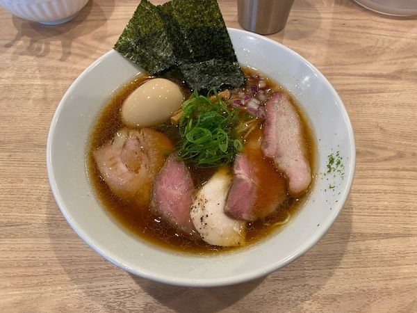 「特製鶏らぁ麺」@麺処 にし尾の写真