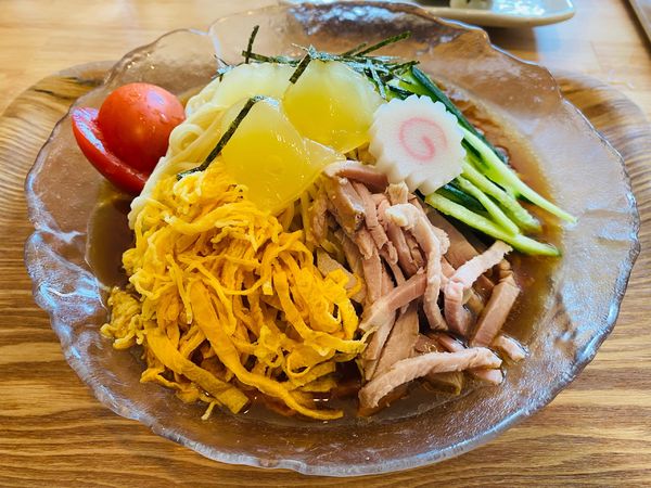 「冷やし中華」@魚介醤油らーめん 和屋の写真