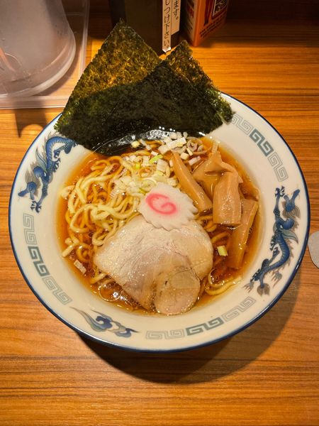 「昔ながらの中華そば(650円)」@横浜家系ラーメン 横浜道 蒲田店の写真