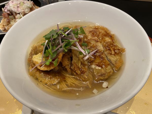「パーコー塩ラーメン＋チャーシュー丼」@RAMEN百舌鳥の写真
