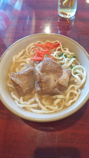 「ソーキそば」@沖縄料理 願寿亭の写真