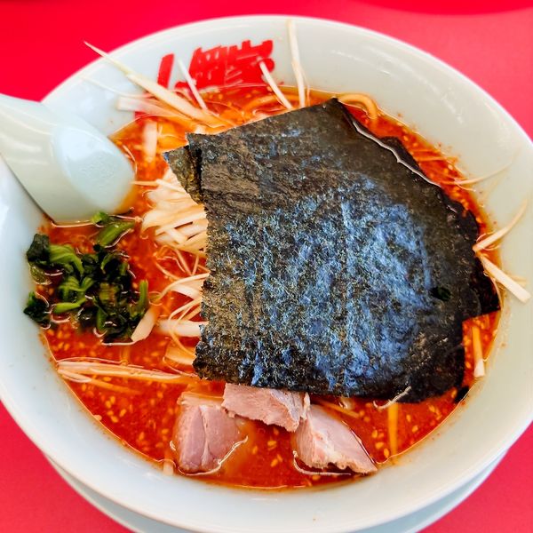 「辛味噌ネギラーメン（大辛）890円」@ラーメン山岡家 春日部店の写真