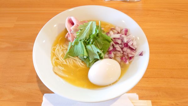 「味玉濃厚鶏そば 830円+チャーシューごはん 130円+ α」@らーめん コッコの写真