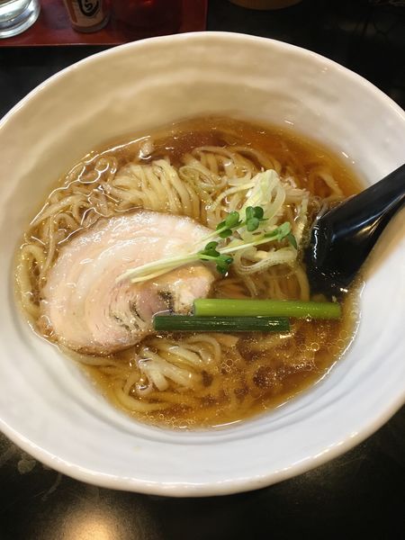 「ラーメン(650円)」@手打ちラーメン 月ヶ瀬支店の写真