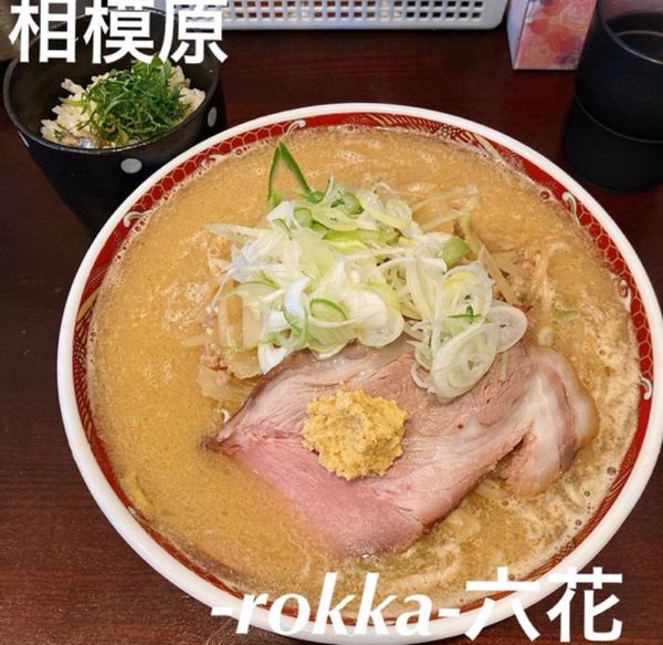 「味噌ラーメン大盛り」@六花 -Rokka-の写真