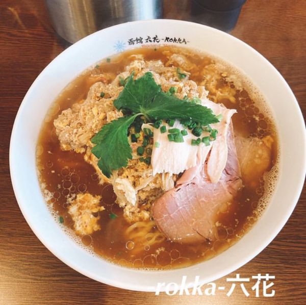 「蟹玉中華そば🦀🥚🍜」@六花 -Rokka-の写真