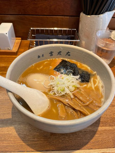 「『味玉ラーメン』　1000円」@麺屋吉左右の写真