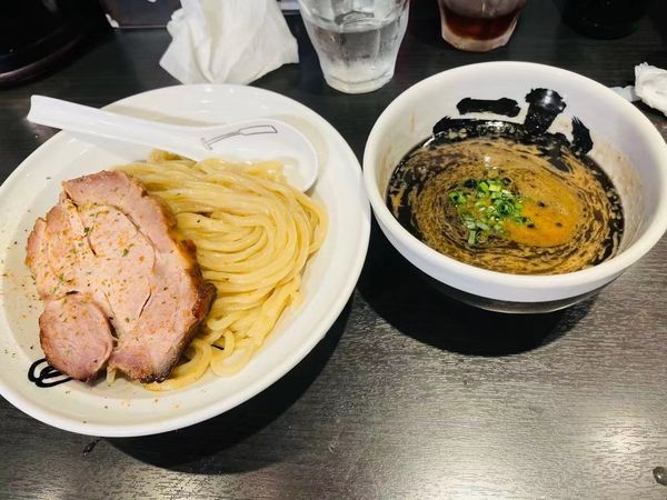 「黒つけ麺」@麺屋武蔵 武骨相傳の写真