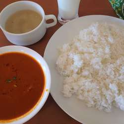 マトンカレーセット(950円)