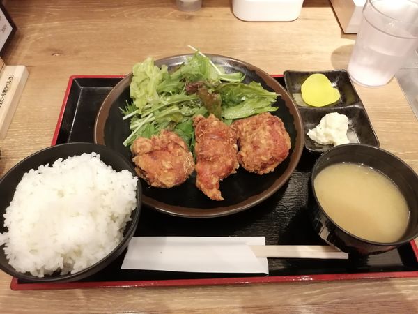 「小樽ザンギ定食　　850円」@なるとキッチン 神田店の写真