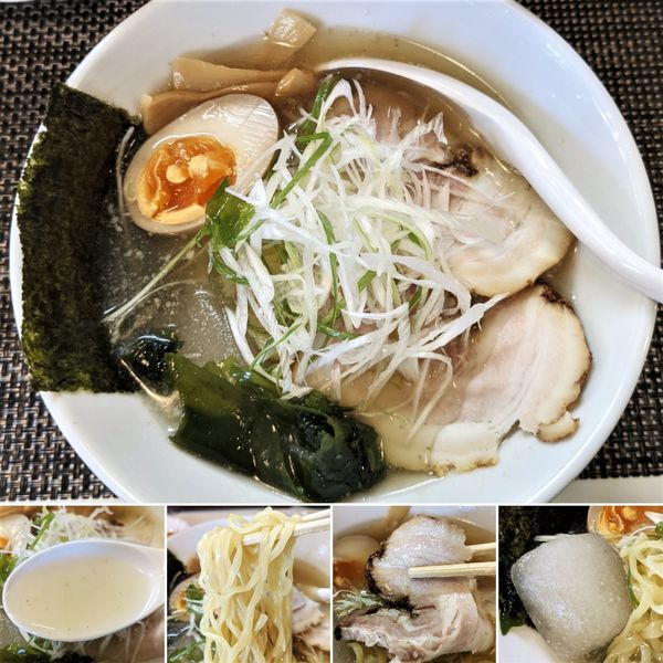 「あごだし冷やしラーメン(限定) 950円」@中華そば わたなべの写真