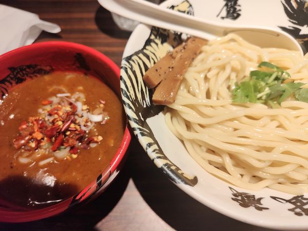 「辛濃厚つけ麺」@麺屋武蔵 鷹虎の写真