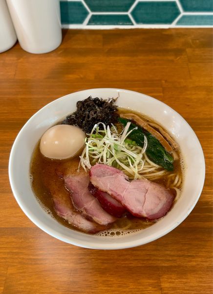 「特製清湯そば塩（1000円）」@拉麺mellowの写真