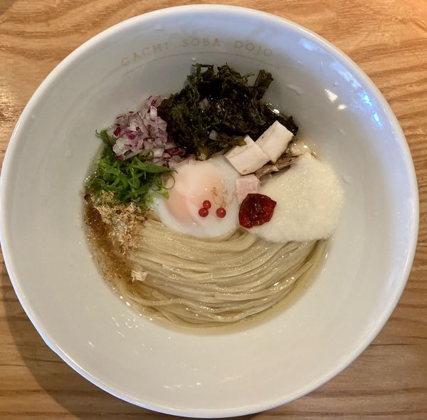 「冷香麺　1050円」@麦の空 GACHI SOBA DOJOの写真