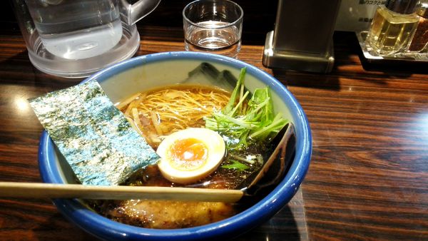 「醤油ラーメン980円」@AFURI 三軒茶屋店の写真