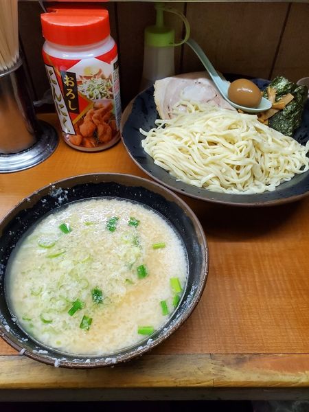 「つけ麺中」@屋台ラーメンとんこつ貴生 稔台店の写真