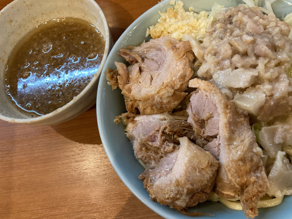 「小つけ麺(ニンニクアブラ)」@ラーメンBoo Boo太郎。の写真