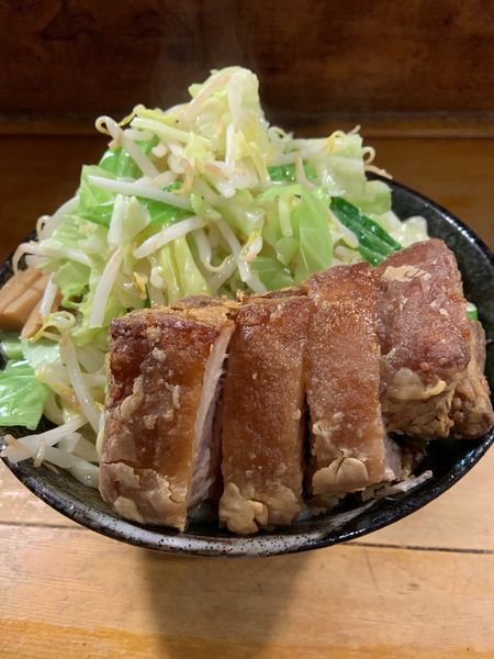 「デブセブハイパーライト」@極太濁流ラーメン ら・けいこ 東片端店の写真