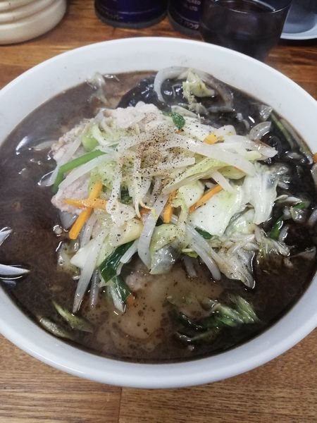 「タンメン 黒」@天狗 北越らーめんの写真