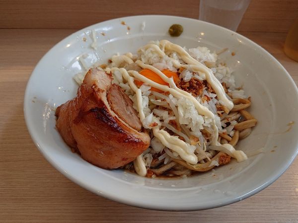 「汁なし 200g」@麺屋 味方の写真