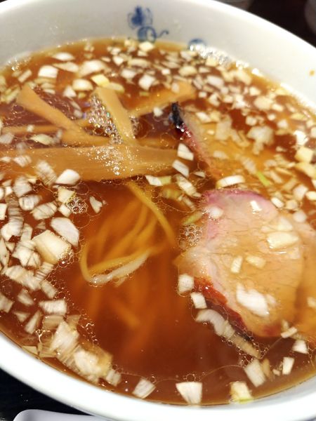 「らうめん(青竹打ち)」@淺草 來々軒の写真