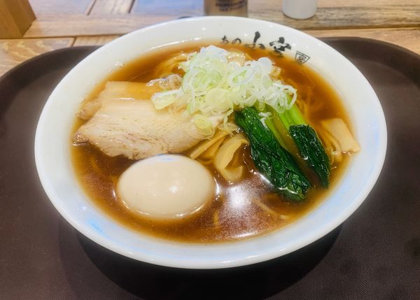 「中華そば（￥800）＋味玉（￥100）」@らーめん食堂 あの小宮の写真