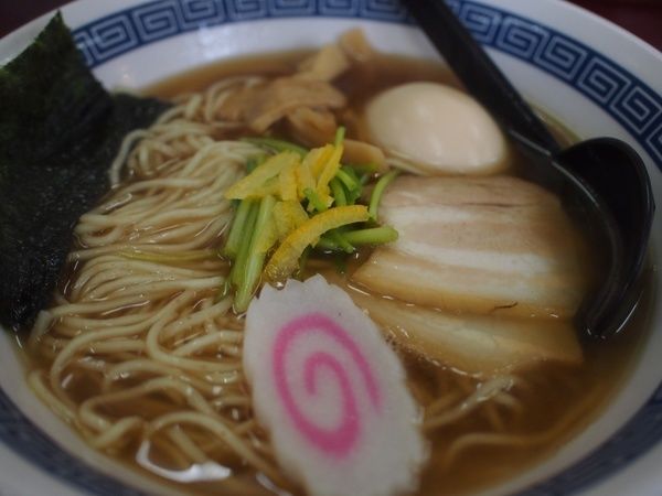 「煮干し系醤油ラーメン」@山田うどん食堂 山口店の写真