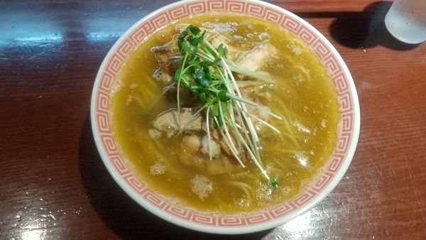 「オマールえび中華そば（この日限定）1200円」@中華そば えもとの写真