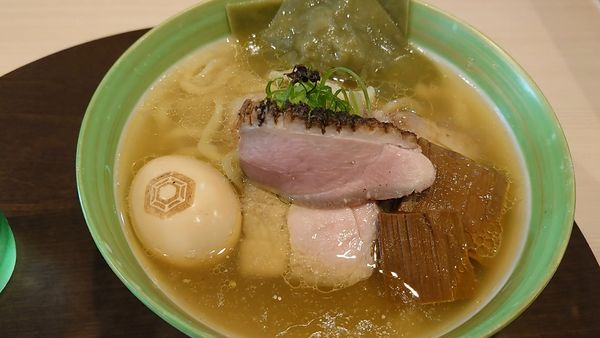 「特製塩拉麺」@手打麺祭 かめ囲の写真