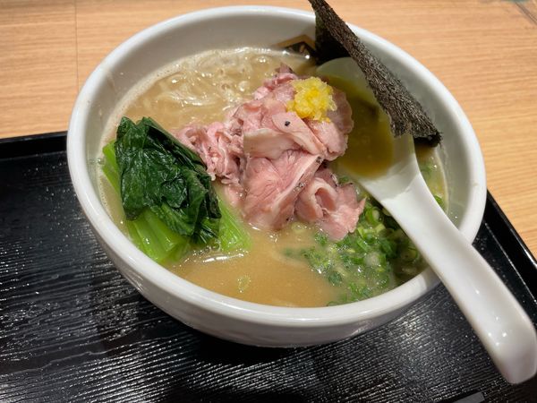 「濃厚真鯛ラーメン　大盛」@真鯛らーめん 麺魚 錦糸町PARCO店の写真