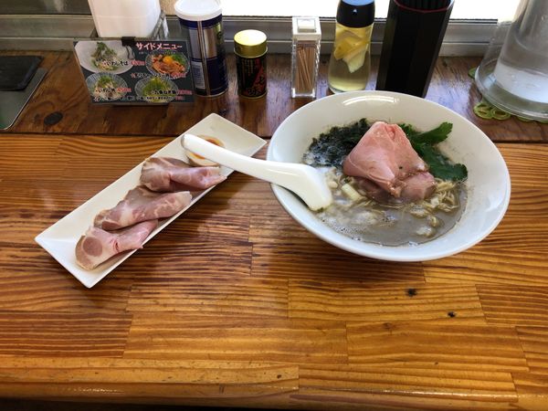 「上尾のバリカタ煮干しそば」@中華そば よしかわの写真