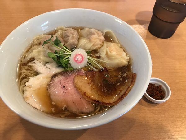 「醤油ワンタンメン」@麺屋 木ノ下の写真