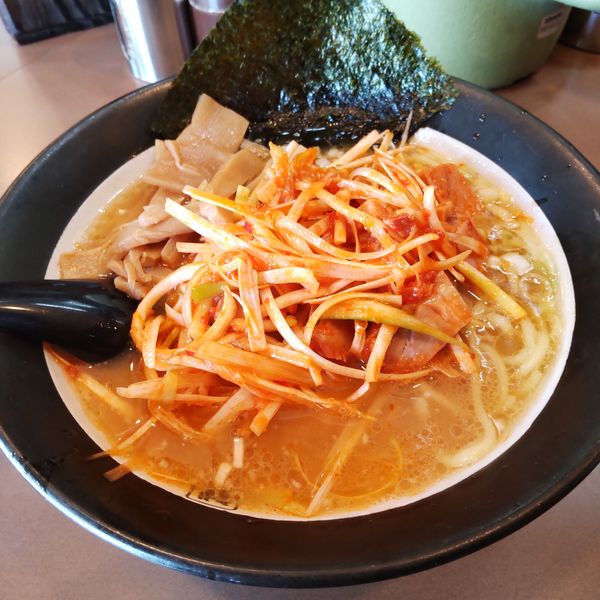 「ネギらーめん(¥900)+メンマ(¥100)」@誠屋 大森山王店の写真