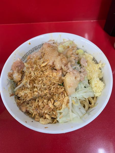 「ラーメン　小」@ラーメン二郎 越谷店の写真