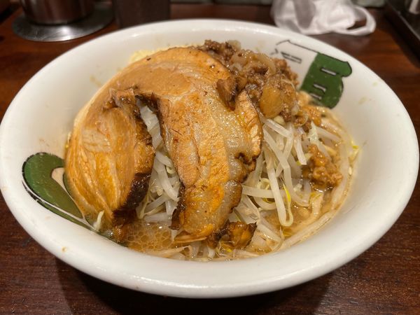 「雷そば ミニ」@ラーメン 雷 東京本丸店の写真