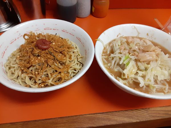 「ラーメン､お茶漬け～麺(800＋200円)野菜アブラ」@ラーメン二郎 相模大野店の写真