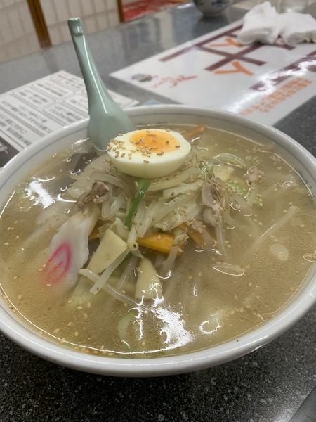 「タンメン」@てんぐらーめん 甲府後屋店の写真