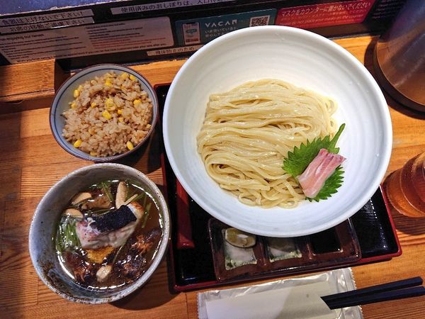 「創作塩つけ麺「長崎県対馬産 石鯛、松茸」、など」@ラーメン 巌哲の写真