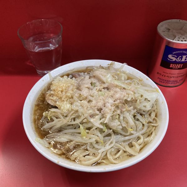 「ぶたラーメン【小】」@ラーメン二郎 三田本店の写真