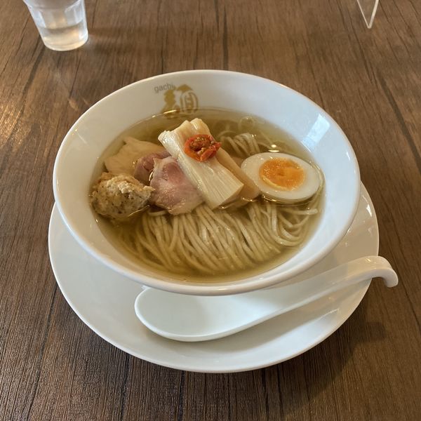 「特製塩そば」@二代目ガチ麺道場の写真