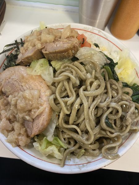 「限定 漆黒の涼麺1200」@ハイパーファットンの写真