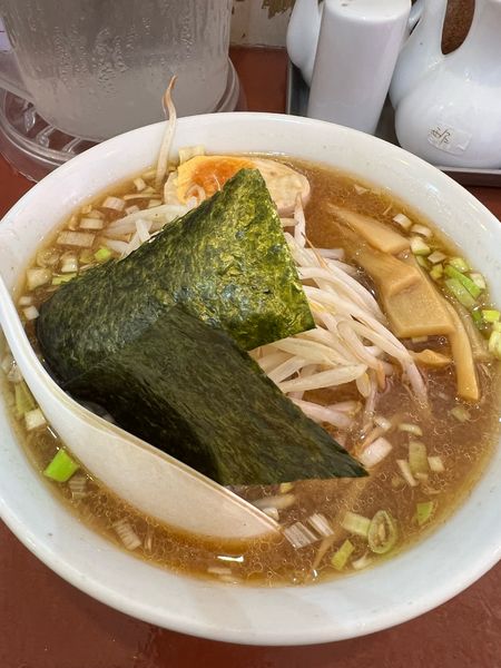 「青椒肉絲と半ラーメン」@福ちゃん 南長崎店の写真