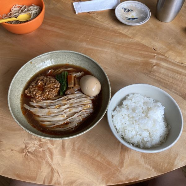「冷たい担々麺【美岳小屋ピーナッツバター使用】」@だし・麺 未蕾の写真