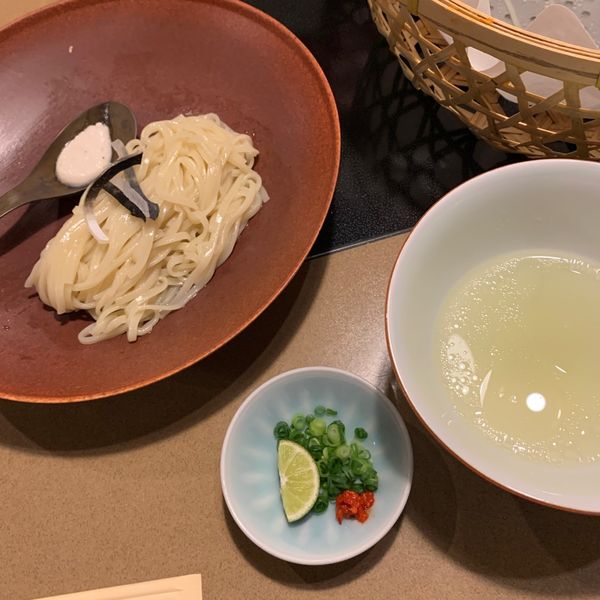 焼きふぐコースと〆のふぐ出汁【しおつけ麺】