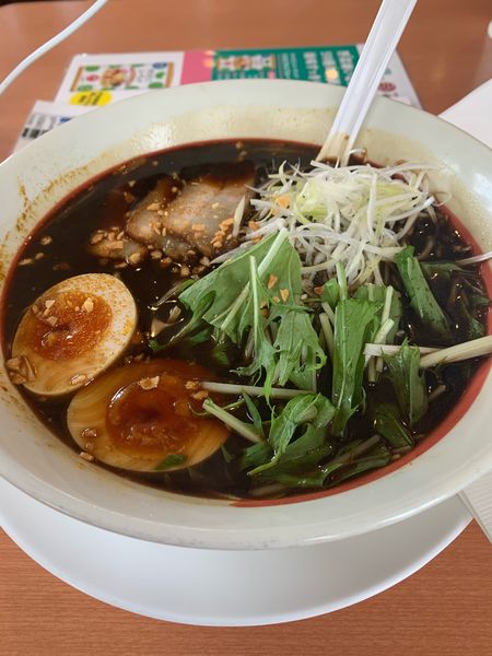 「カレーらーめん(ブラック)」@幸楽苑 平店の写真