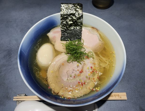 「味玉 塩RAMEN」@うずとかみなりの写真