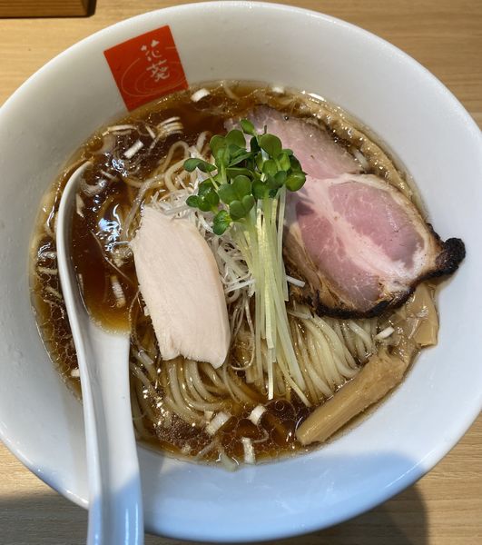 「【限定】冷やし煮干しらーめん　８００円」@煮干中華そば ハナアオイの写真