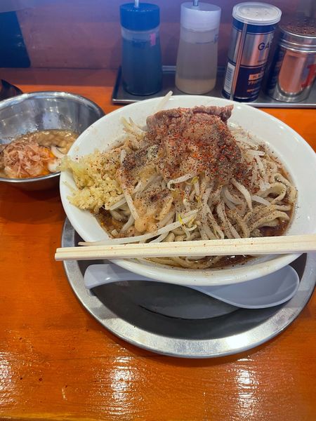 「大ラーメン　気まぐれ」@麺屋穴場の写真