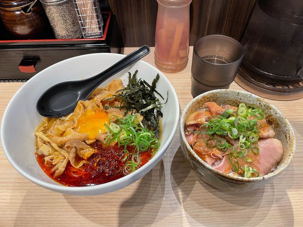 「限定冷やし肉そば」@小杉らぁめん 夢番地の写真