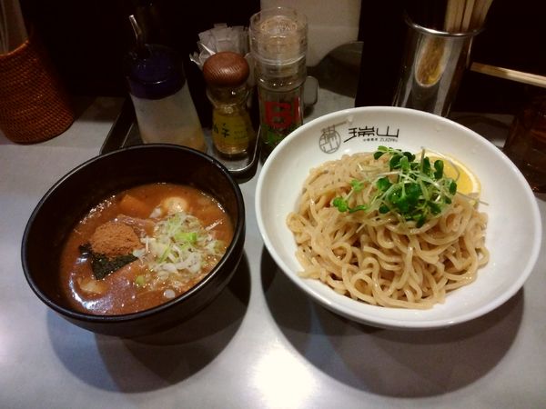 「つけそば中盛800円」@中華蕎麦 瑞山（ZUIZAN）の写真